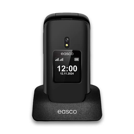 Easco Maxcom Comfort MM834 4G – , Large Buttons, SOS, Clear Sound Designed for users with hearing and visual impairments