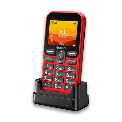 Easco Doro Leva L10 – , Large Buttons, SOS, Clear Sound Designed for users with hearing and visual impairments