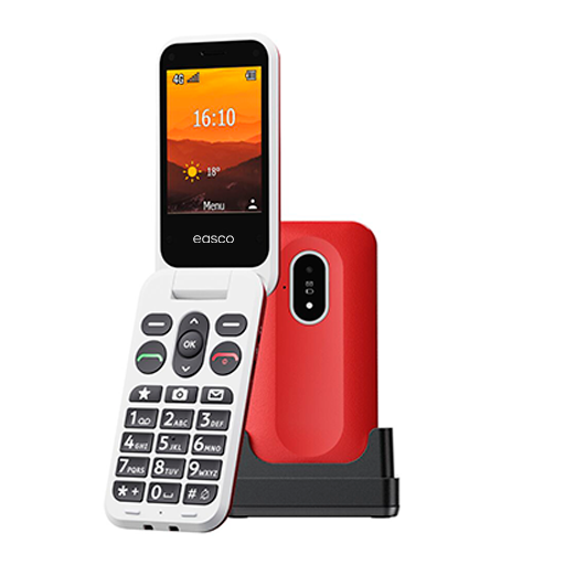 Easco Doro Leva L20  – , Large Buttons, SOS, Clear Sound Designed for users with hearing and visual impairments