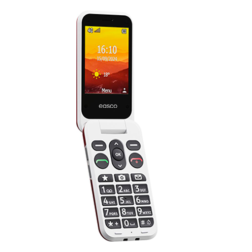 Easco Doro Leva L20  – , Large Buttons, SOS, Clear Sound Designed for users with hearing and visual impairments