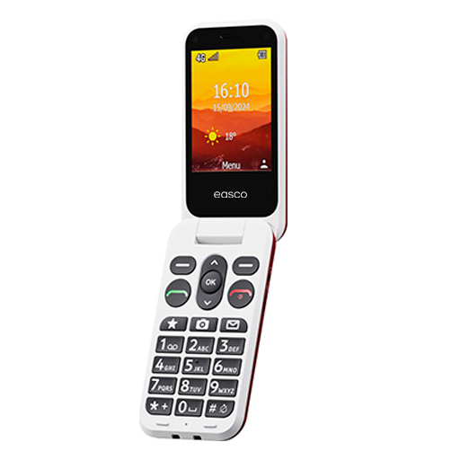 Easco Doro Leva L20  – , Large Buttons, SOS, Clear Sound Designed for users with hearing and visual impairments