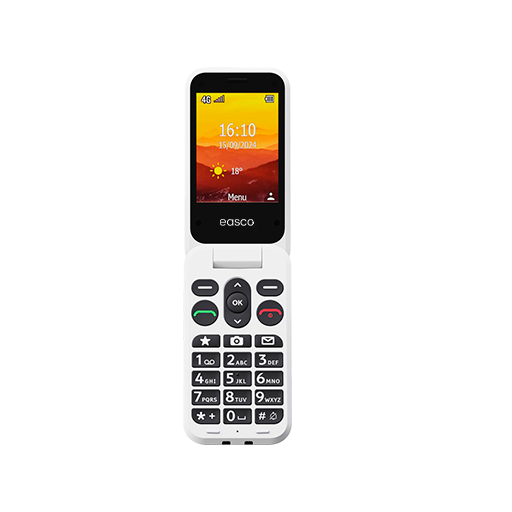 Easco Doro Leva L20  – , Large Buttons, SOS, Clear Sound Designed for users with hearing and visual impairments