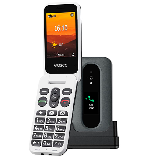 Easco Doro Leva L30 –  Large Buttons, SOS, Clear Sound Designed for users with hearing and visual impairments