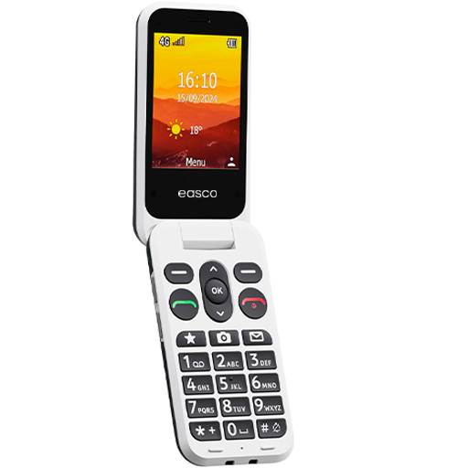 Easco Doro Leva L30 –  Large Buttons, SOS, Clear Sound Designed for users with hearing and visual impairments