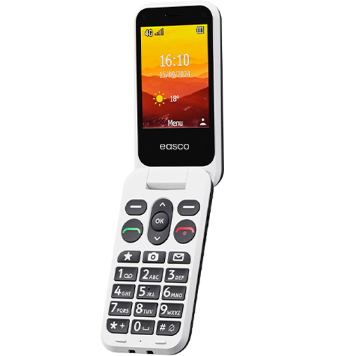 Easco Doro Leva L30 –  Large Buttons, SOS, Clear Sound Designed for users with hearing and visual impairments