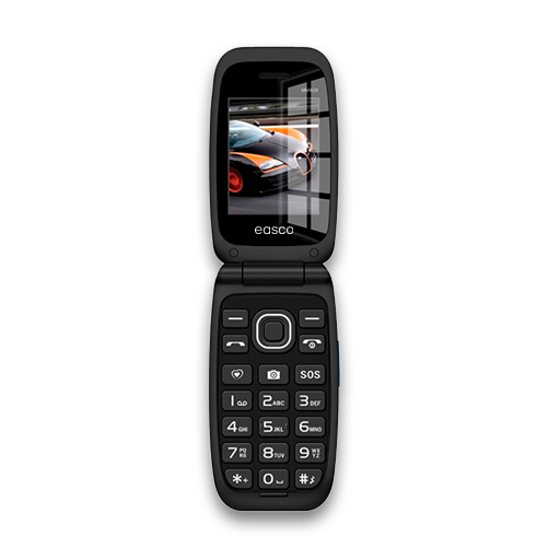 Easco MAXCOM Comfort MM828 4G – Large Buttons, SOS, Clear Sound Designed for users with hearing and visual impairments