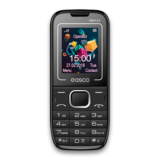 Easco MAXCOM Classic MM135 – Large Buttons, SOS, Clear Sound Designed for users with hearing and visual impairments