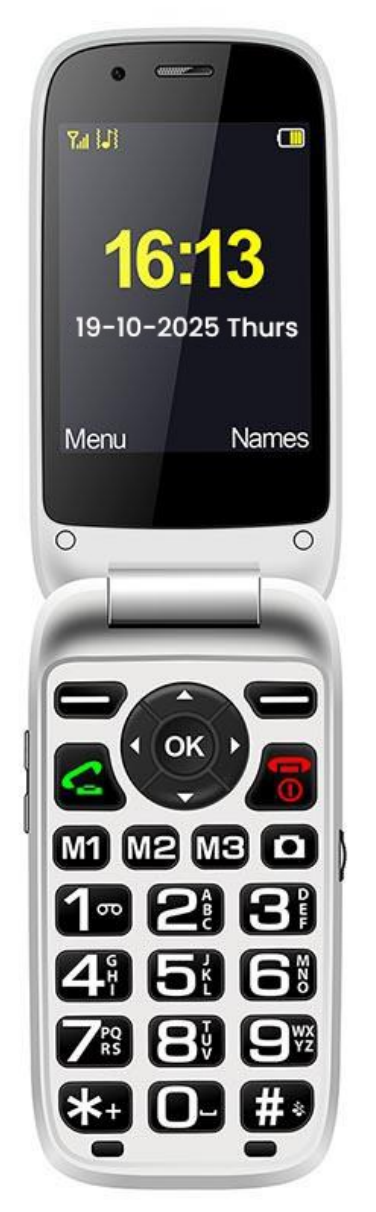 Easco Find – Large Buttons, SOS, Clear Sound Designed for users with hearing and visual impairments