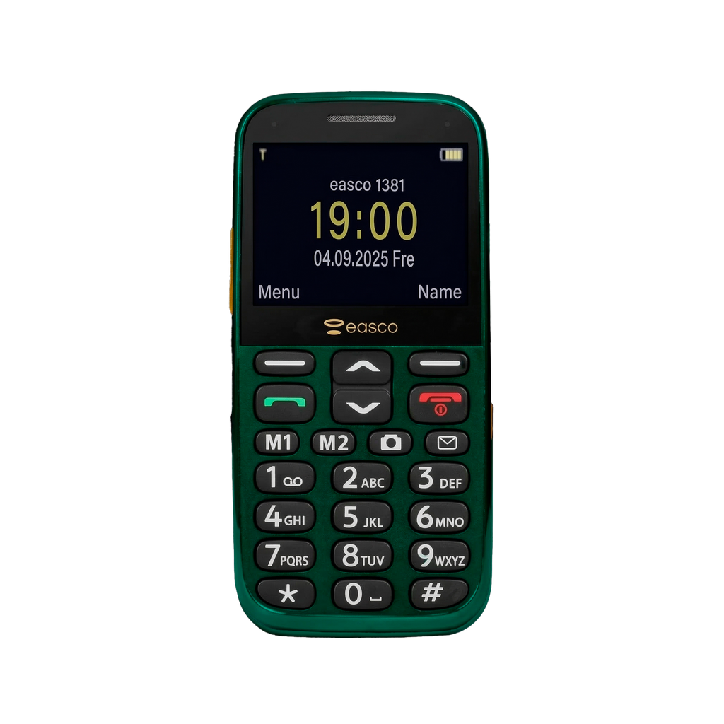 Easco Bar Wide 2G – , Large Buttons, SOS, Clear Sound Designed for users with hearing and visual impairments